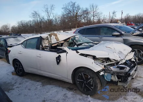 2025 Nissan Sentra Sv z USA, uszkodzony, nr VIN 3N1AB8CV9SY209060